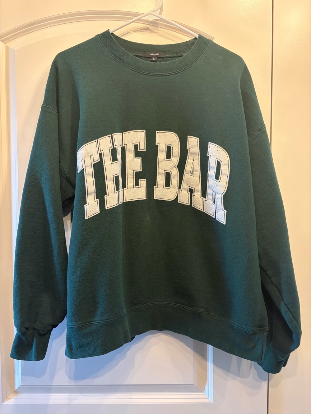 The Bar Hunter Green Varsity Sweatshirt